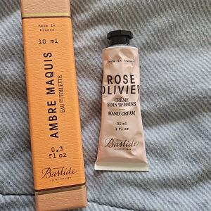 Bastide Ambre Maquis EDT & Rose Olivier Hand Cream